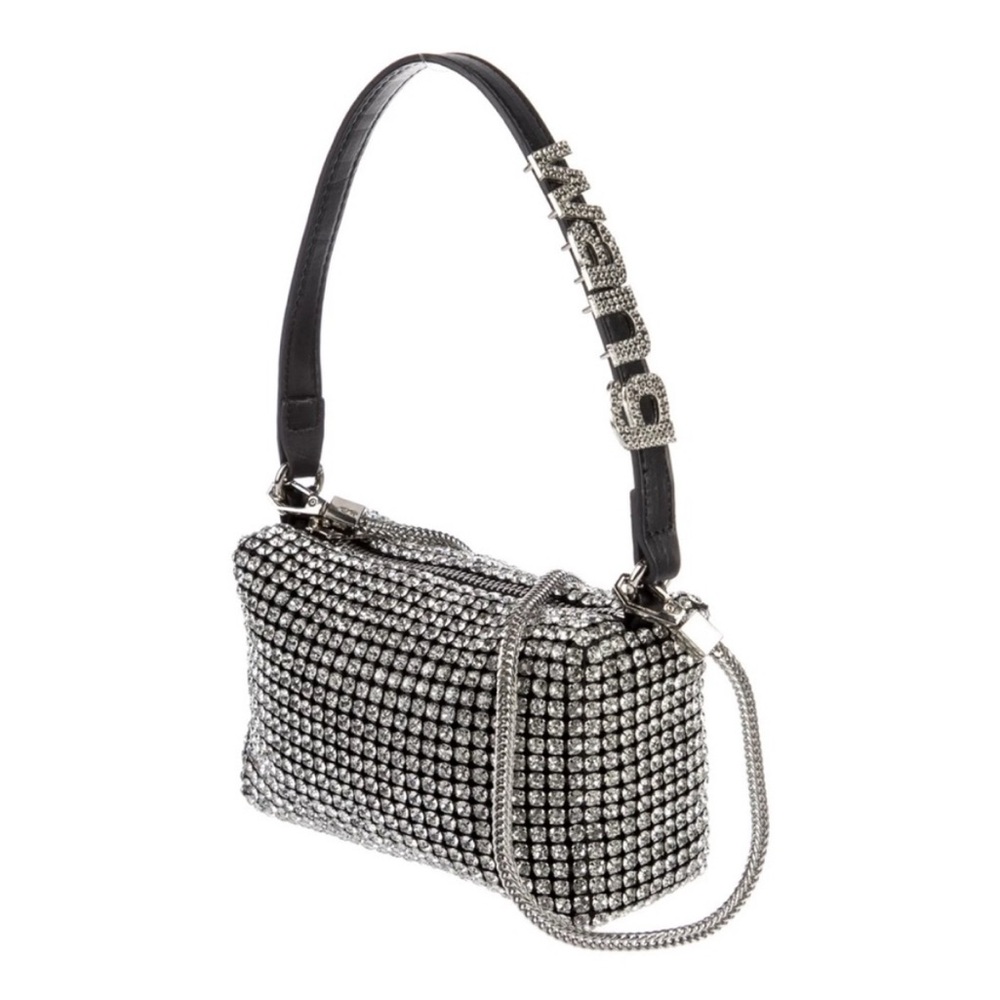 WANG Silver Crystal-Embellished Women's Bag